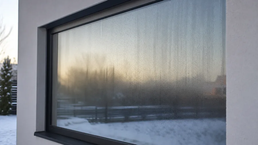 Kondenzácia na vonkajšej strane energeticky úsporného okna