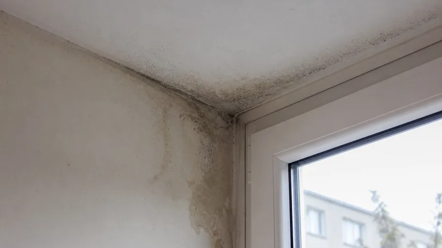 Mostík chladu pri okne — vlhká omietka a riziko plesne